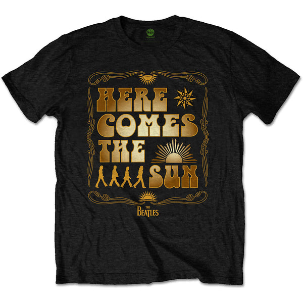 The Beatles | Official Band T-Shirt | Here Comes The Sun (Back Print)