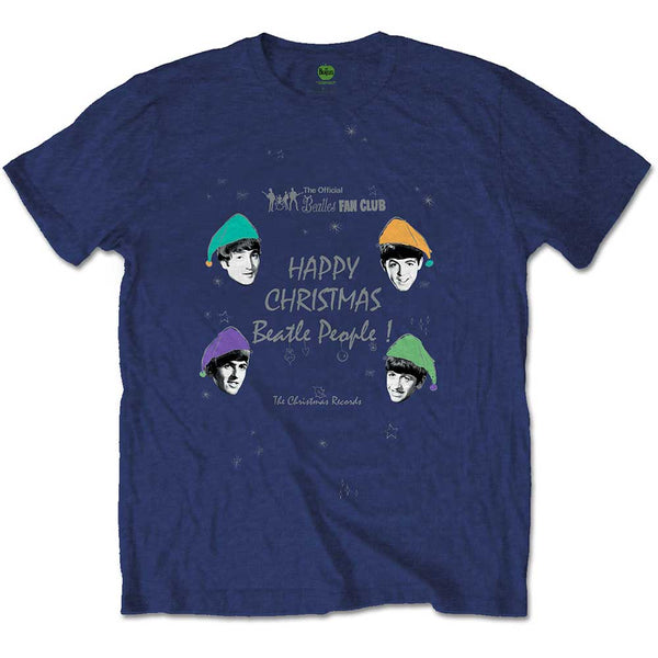 The Beatles | Official Band T-Shirt | Happy Christmas
