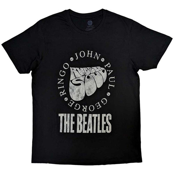 The Beatles | Official Band T-Shirt | Rubber Soul Names