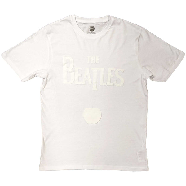 The Beatles | Official Band T-Shirt | Logo & Apple (Hi-Build)