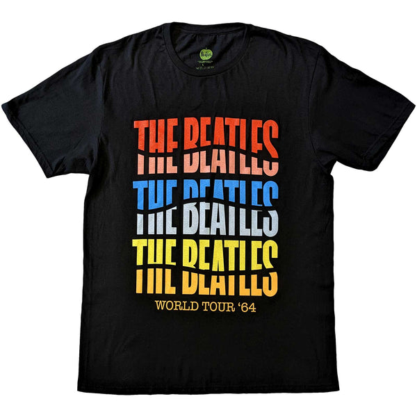 The Beatles | Official Band T-Shirt | Colour Wave