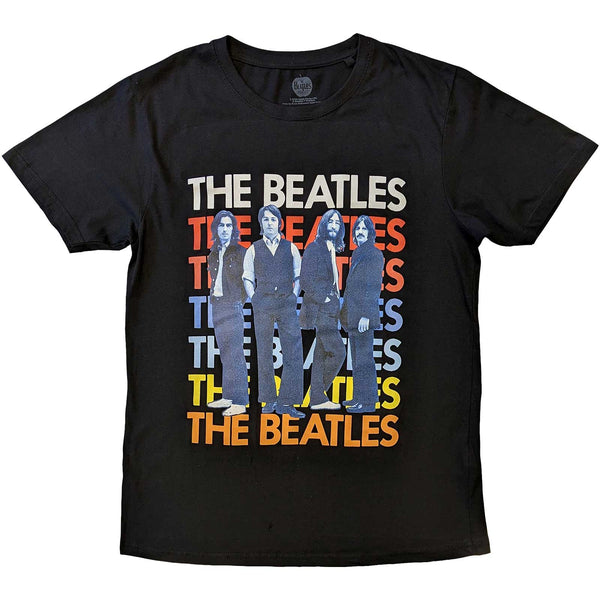 The Beatles | Official Band T-Shirt | Iconic Multicolour