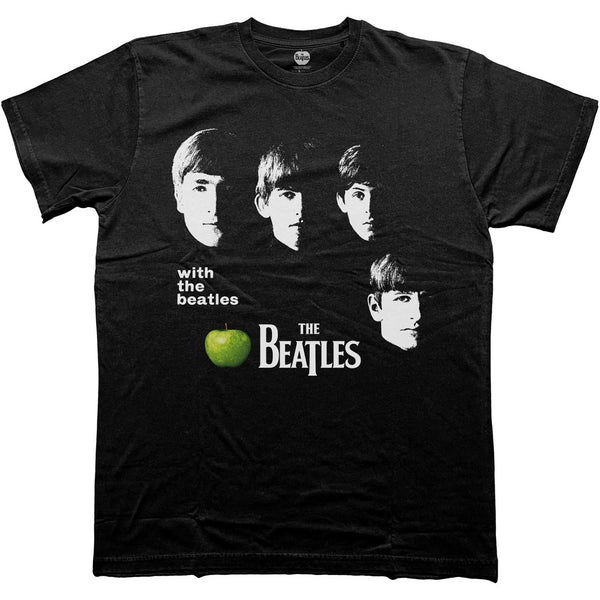 The Beatles | Official Band T-Shirt | With The Beatles Apple