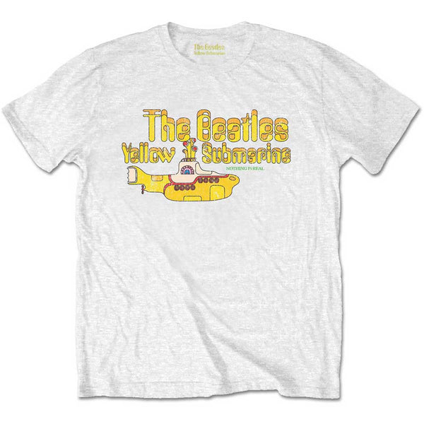 The Beatles | Official Band T-Shirt | Nothing Is Real Yellow Submarine