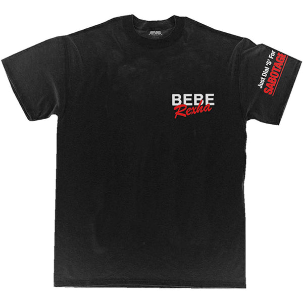 Bebe Rexha | Official Band T-Shirt | Queen of Sabotage (Back Print)