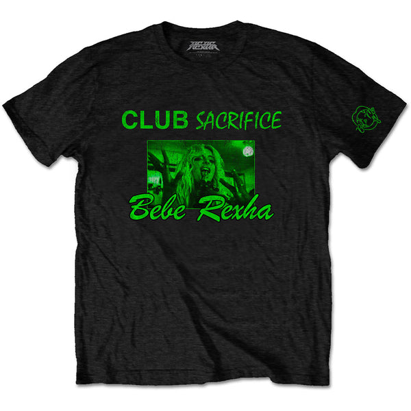 Bebe Rexha | Official Band T-Shirt | Club Sacrifice (Arm Print)