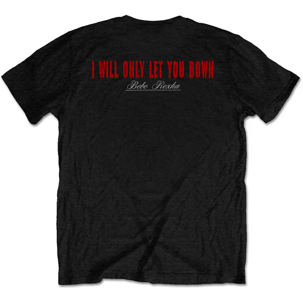 Bebe Rexha | Official Band T-Shirt | Sabotage - Let You Down (Back Print)