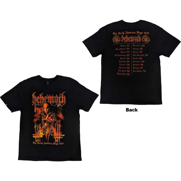 Behemoth | Official Band T-shirt | North American Tour '22 Puppet Master (Back Print)