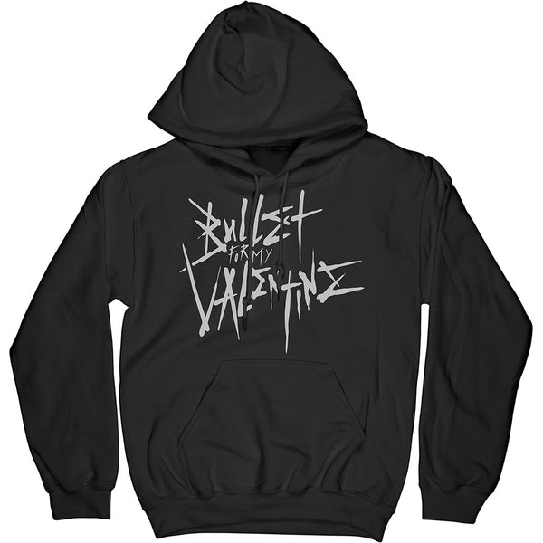 Bullet For My Valentine Unisex Pullover Hoodie: Large Logo & Album (Back Print)