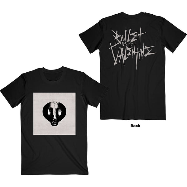 Bullet For My Valentine | Official Band T-Shirt | Album Cropped & Large Logo (Back Print)