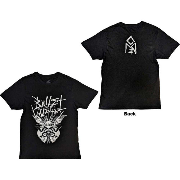 Bullet For My Valentine | Official Band T-Shirt | Omen (Back Print)