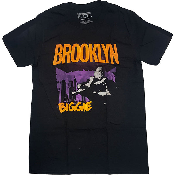 Biggie Smalls | Official Band T-Shirt | Brooklyn Orange