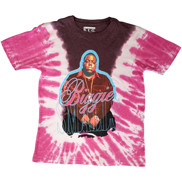 Biggie Smalls | Official Band T-Shirt | Neon Glow (Wash Collection)