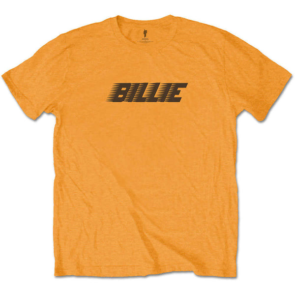 Billie Eilish Kids T-Shirt: Racer Logo & Blohsh (Back Print)