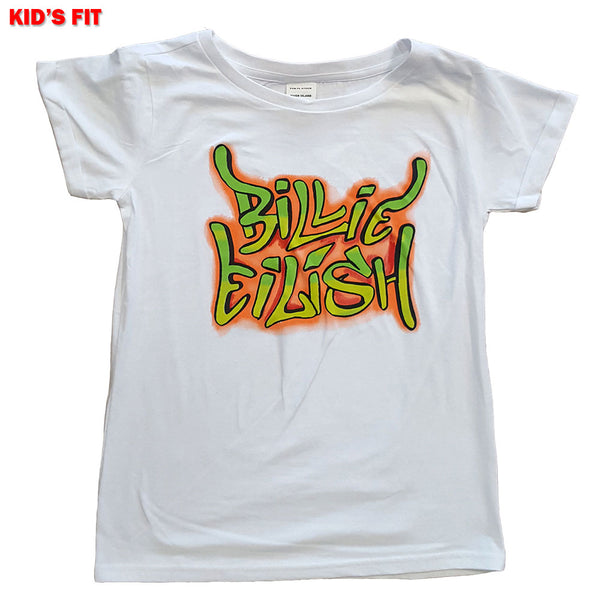 Billie Eilish Kids T-Shirt (Girls): Graffiti