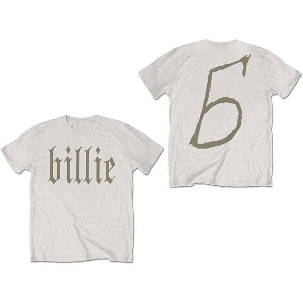 Billie Eilish | Official Band T-Shirt | Billie 5 (Back Print)