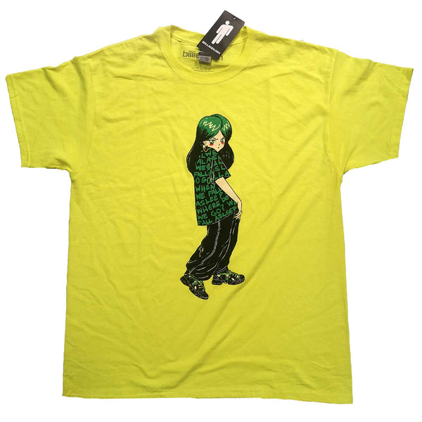 Billie Eilish | Official Band T-Shirt | Anime Billie