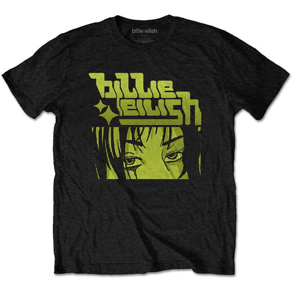 Billie Eilish | Official Band T-Shirt | Anime Logo