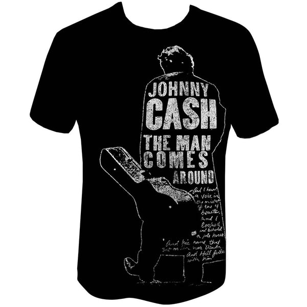 Johnny Cash | Official Band T-Shirt | Man Comes Around