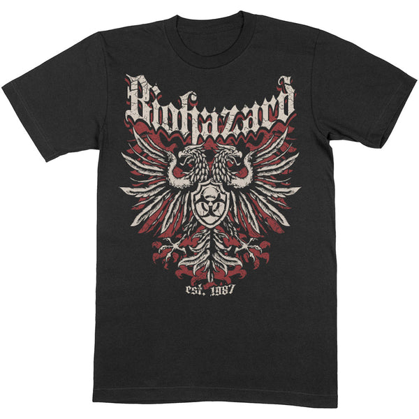 Biohazard | Official Band T-Shirt | Crest