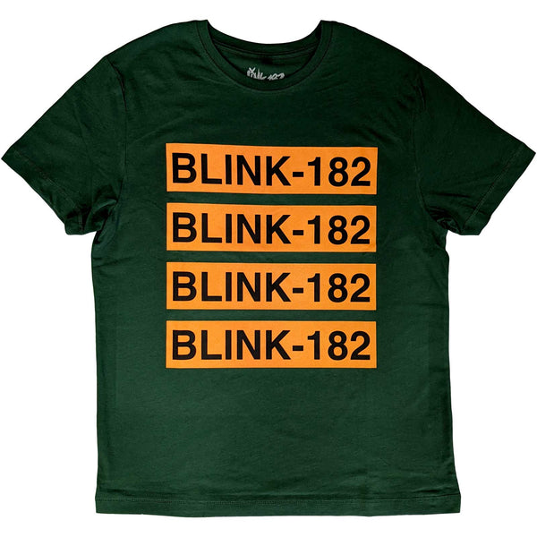 Blink-182 | Official Band T-Shirt | Logo Repeat