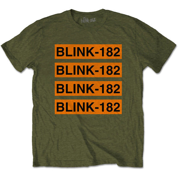 Blink-182 | Official Band T-Shirt | Log Repeat