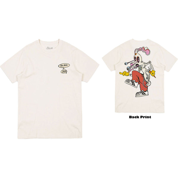 Blink-182 | Official Band T-Shirt | Roger Rabbit (Back Print)