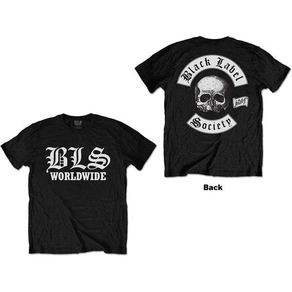 Black Label Society | Official Band T-Shirt | Worldwide (Back Print) (Small)