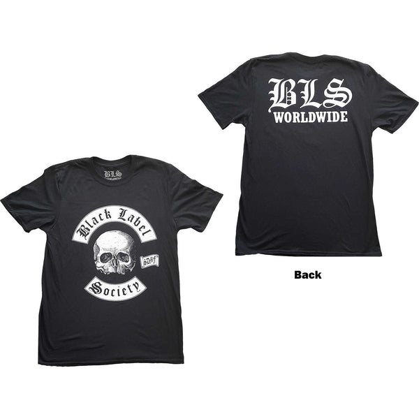 Black Label Society | Official Band T-Shirt | Worldwide V. 2 (Back Print)
