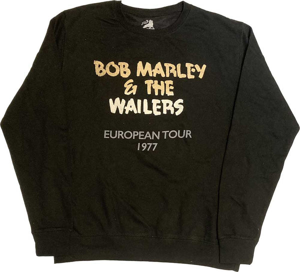 Bob Marley | Official Band Sweatshirt | Wailers European Tour '77
