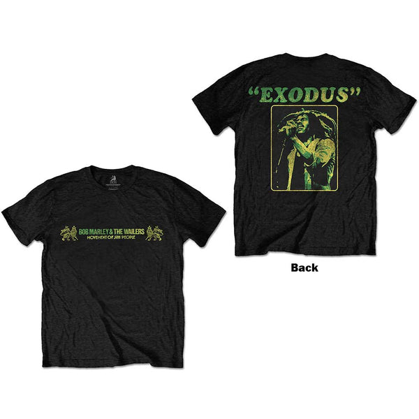 Bob Marley | Official Band T-Shirt | Exodus (Back Print)