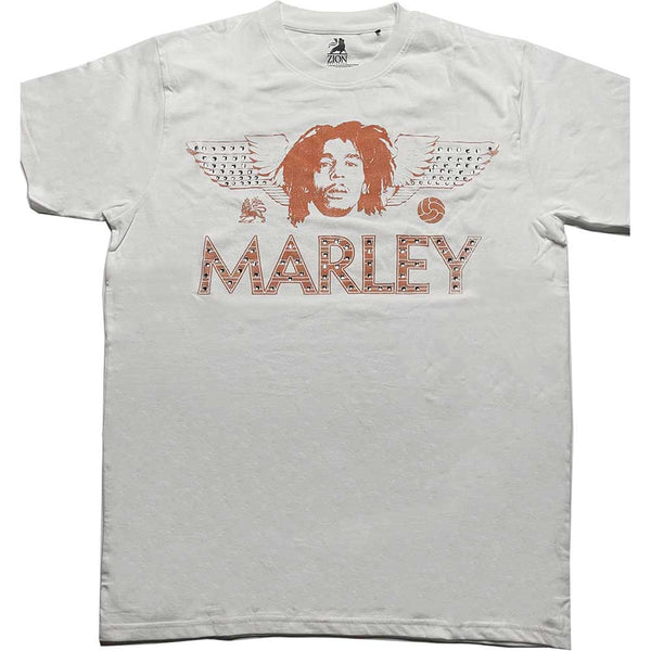 Bob Marley | Official Band T-Shirt | Wings (Diamante)