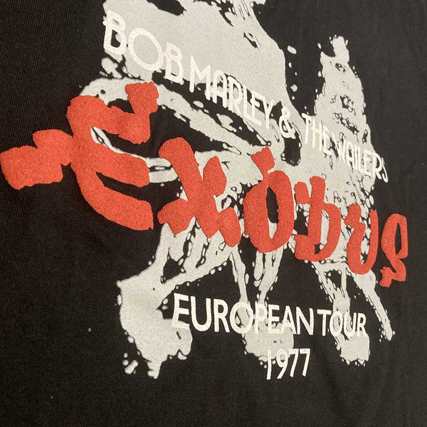 Bob Marley | Official Band T-Shirt | Exodus European Tour '77 (Hi-Build)
