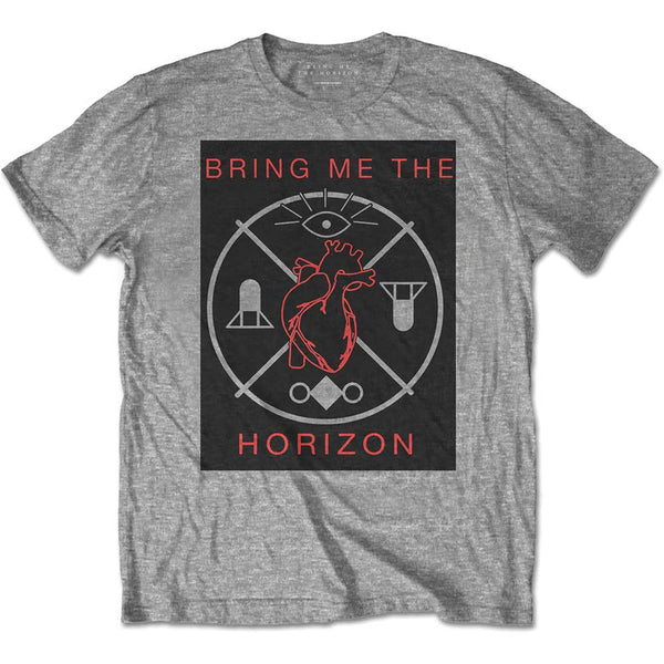 Bring Me The Horizon | Official Band T-Shirt | Heart & Symbols