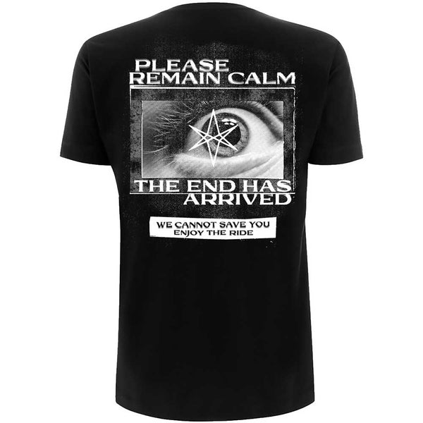 Bring Me The Horizon | Official Band T-Shirt | Remain Calm Back Print