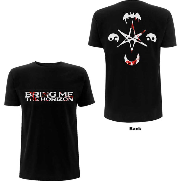 Bring Me The Horizon | Official Band T-Shirt | Symbols (Back Print)