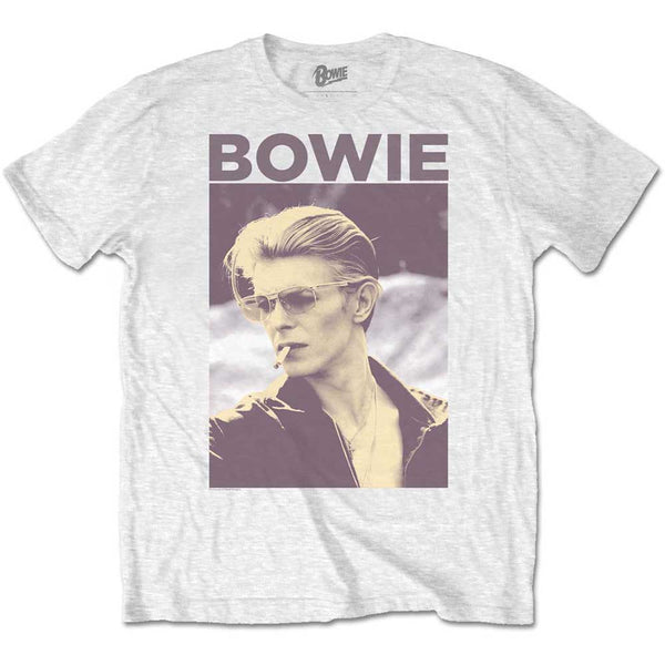 David Bowie | Official Band T-Shirt | Smoking