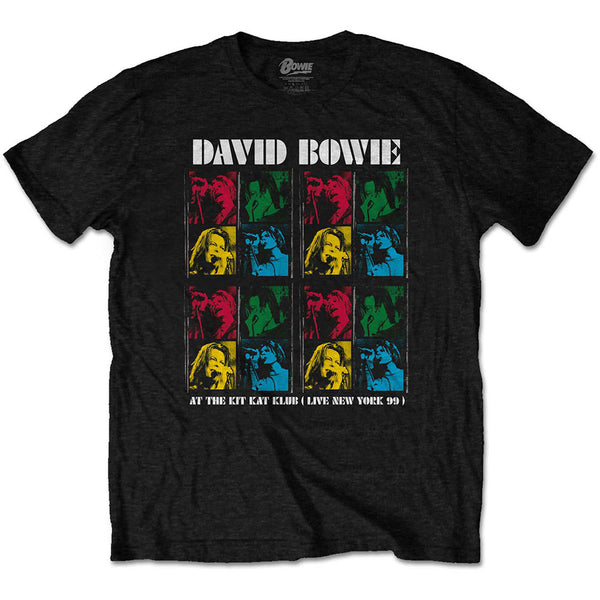 David Bowie | Official Band T-Shirt | Kit Kat Klub