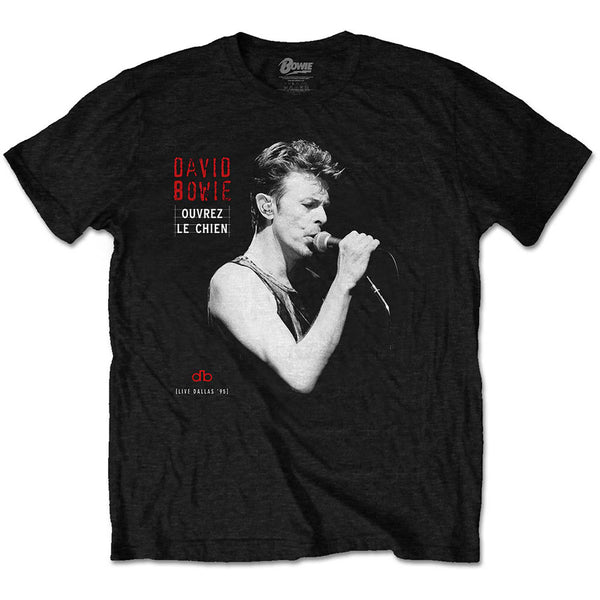 David Bowie | Official Band T-Shirt | Dallas '95 (Back Print)