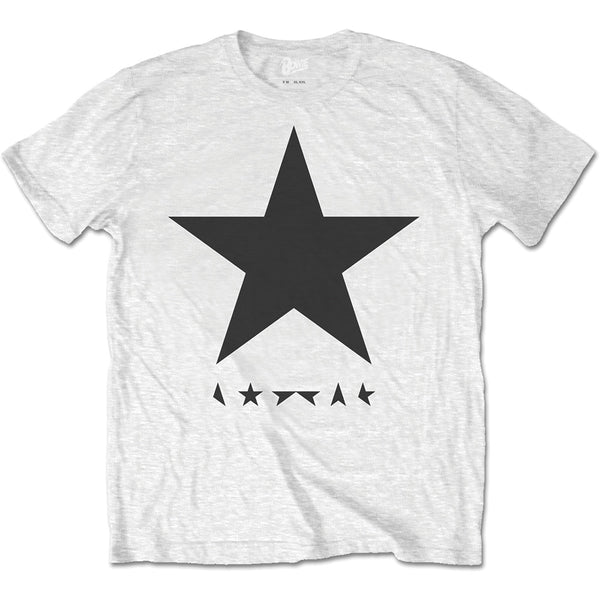 David Bowie | Official Band T-Shirt | Blackstar (on White)