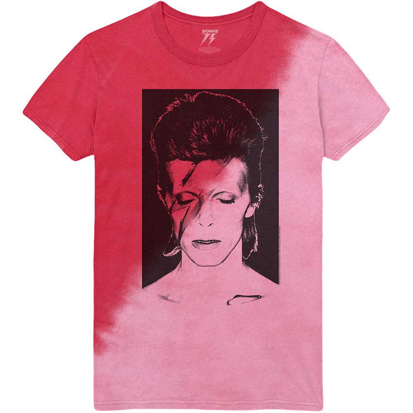 David Bowie | Official Band T-shirt | Aladdin Sane (Wash Collection)