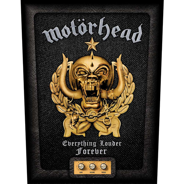 Motorhead Back Patch: Everything Louder Forever