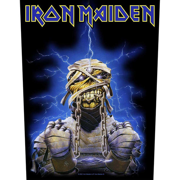 Iron Maiden Standard Patch: Powerslave Eddie