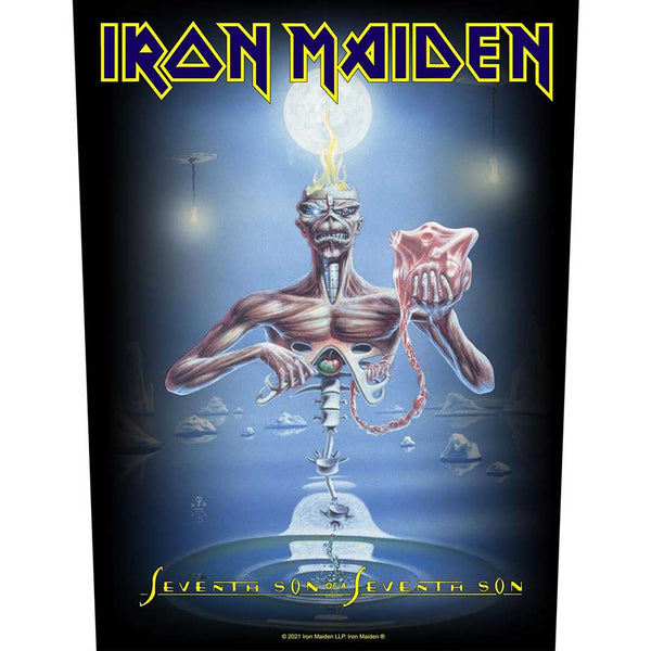 Iron Maiden Back Patch: Seventh Son