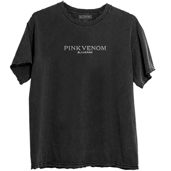 BlackPink | Official Band T-Shirt | Pink Venom (Back Print)