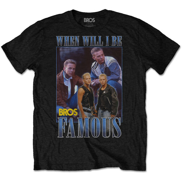 Bros | Official Band T-Shirt | Famous Homage