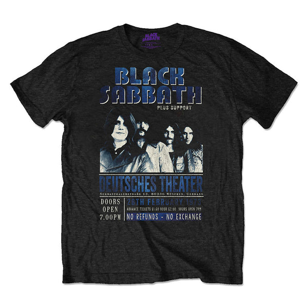 Black Sabbath Unisex Eco-T-Shirt: Deutsches '73