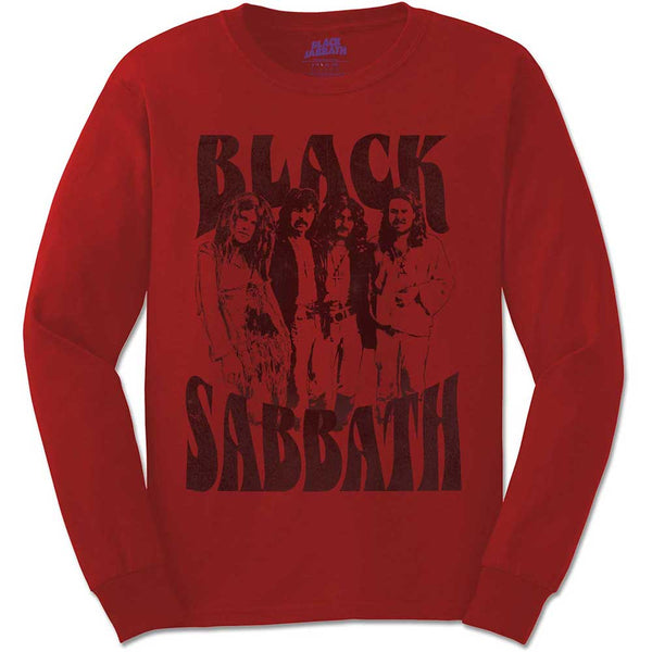 Black Sabbath Unisex Long Sleeve T-Shirt: Band and Logo