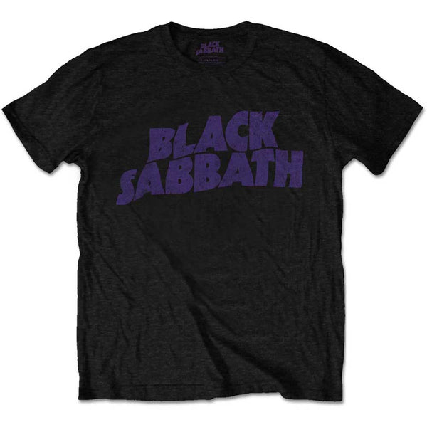 Black Sabbath | Official Band T-Shirt | Wavy Logo Vintage