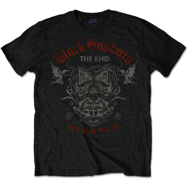 Black Sabbath Unisex T-Shirt: The End Mushroom Cloud